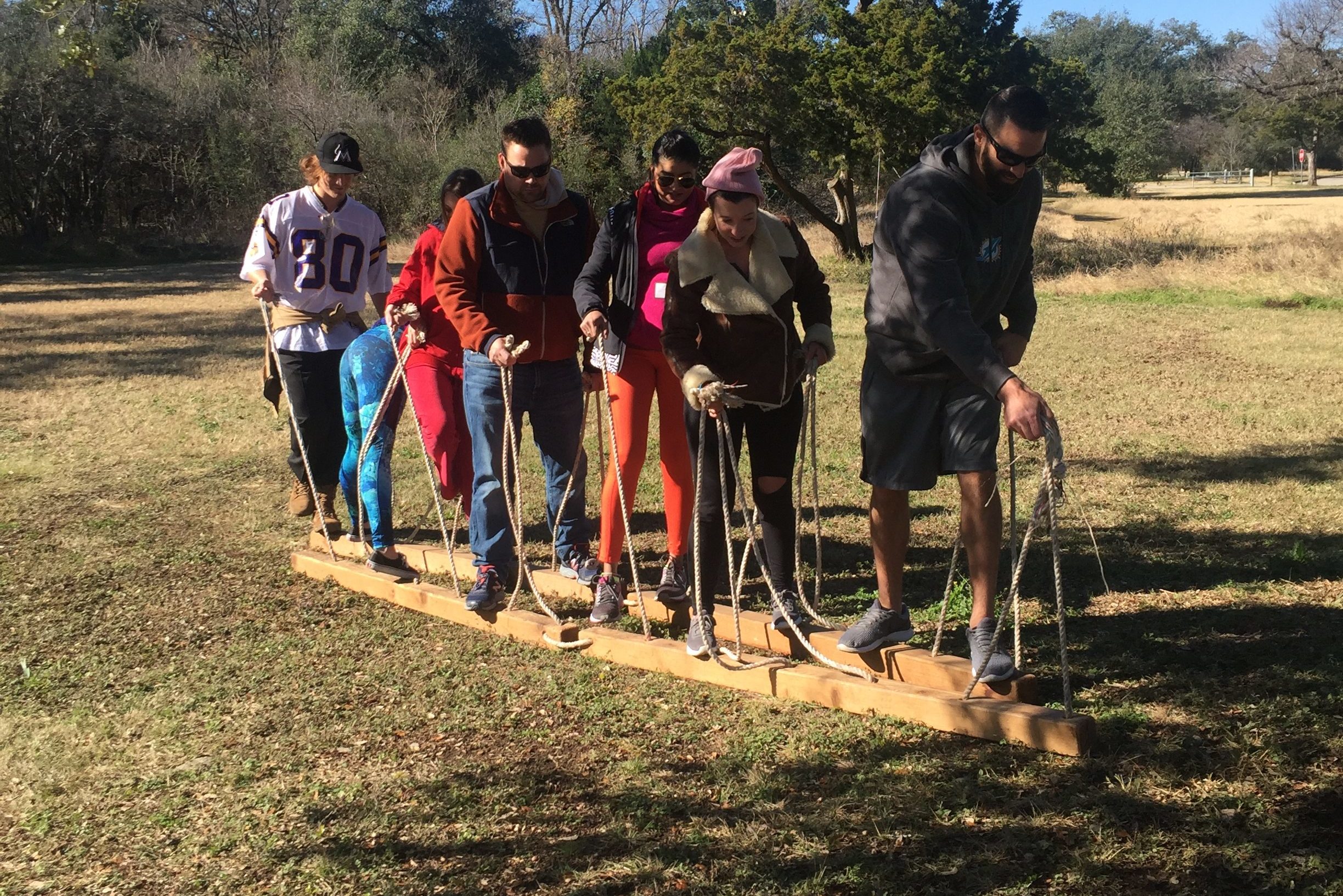 Team Building at Zilker Park Summer Camp