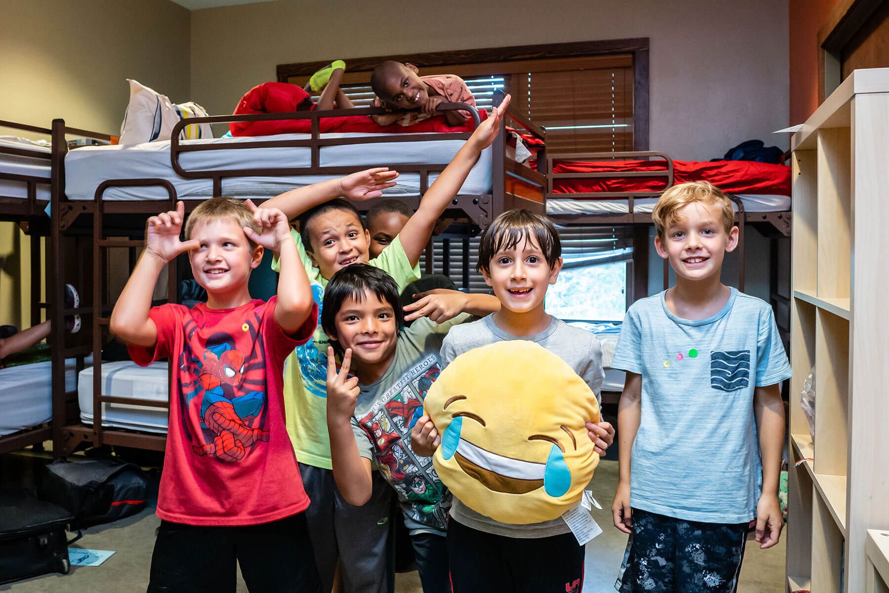 Group of campers at Austin Sunshine Camp