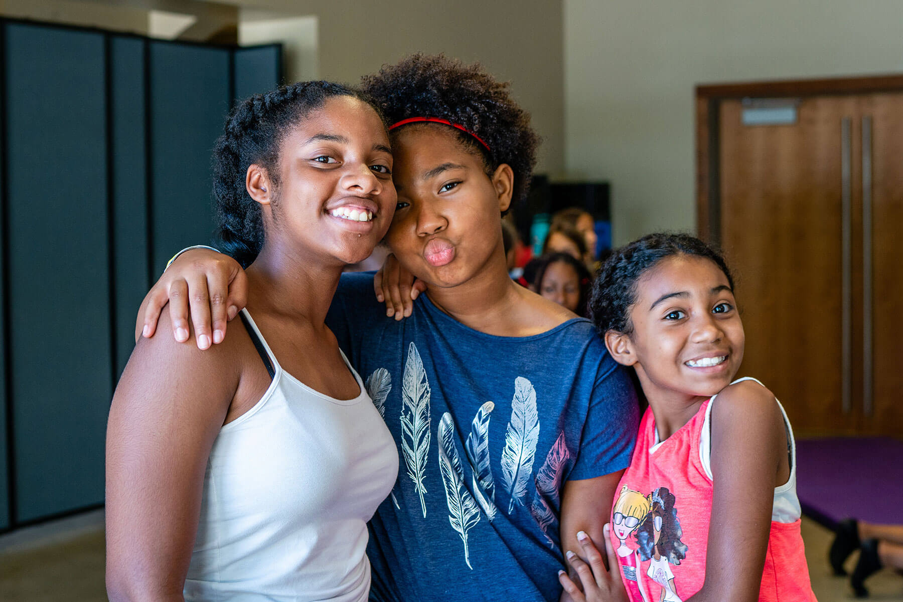 Group of campers at Austin Sunshine Camp