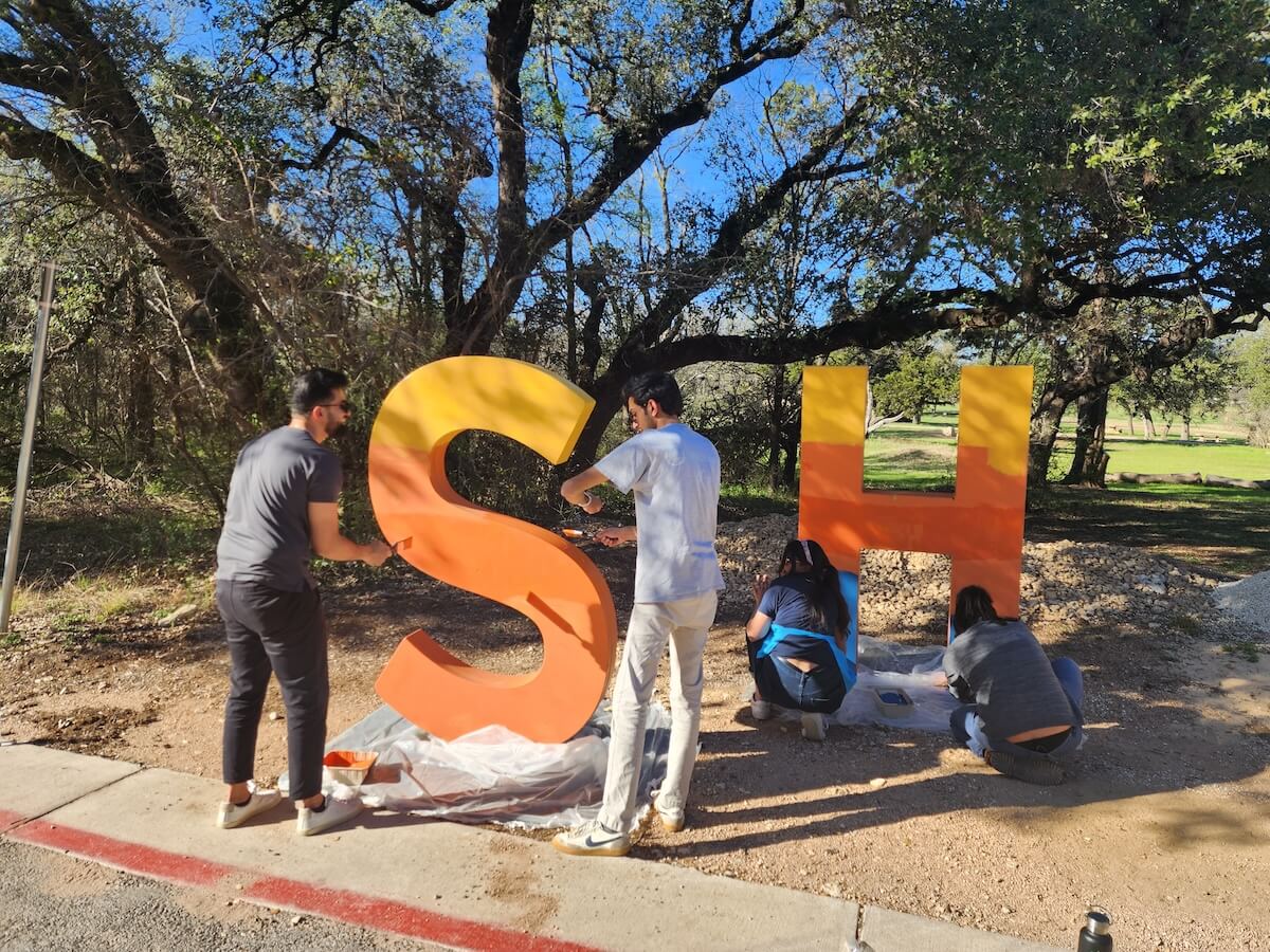 Voluntarios en Austin Sunshine Camps