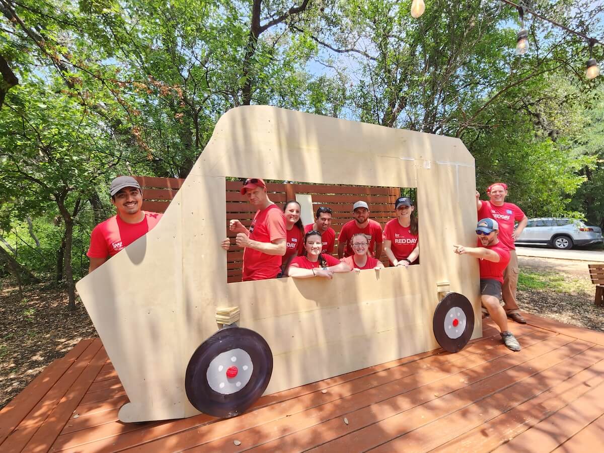 Volunteers at Austin Sunshine Camps